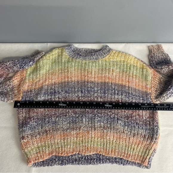 Multicolor Knit Women's Sweater - Picture 11 of 13